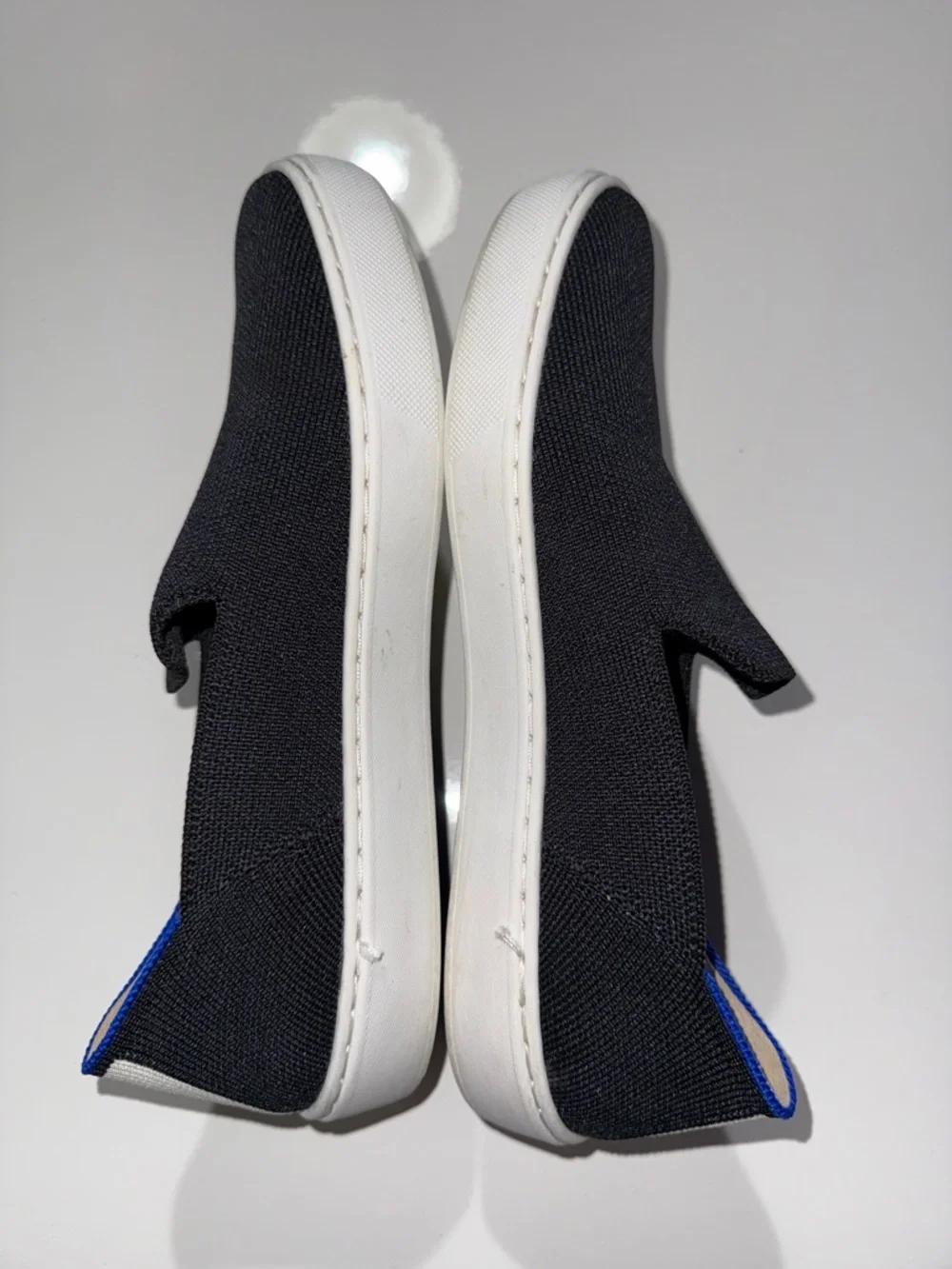 Rothy's The Original Slip On Sneaker Black Womens 7